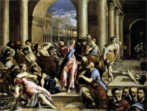 Cleansing of the temple